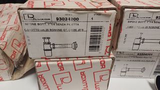 Sifone bottiglia Luxor,vari pezzi misure diverse