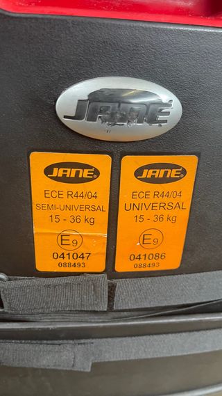 Silla Coche Jane Montecarlo R1 grupo 2/3 15/36 kg