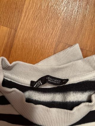 Jersey rayas blanco y negro