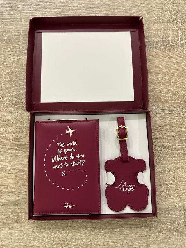 Portadocumentos viaje Tous