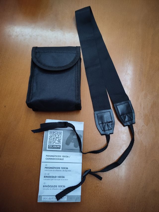 Prismáticos Crivit 10x26 - 1000m