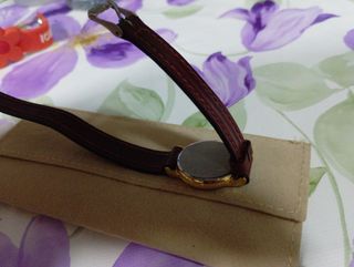 Reloj de Mujer Dorado y Marrón