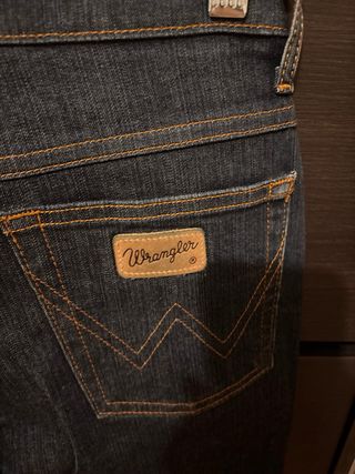 Pantalón vaquero azul Wrangler