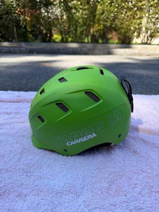 Casco de esquí Carrera verde