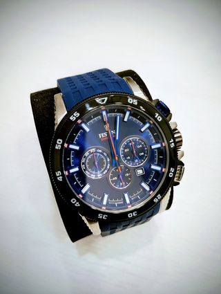 Reloj Festina Cronógrafo Azul y Negro Hombre