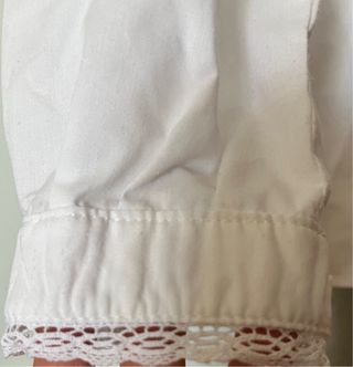 Camisa Baturra Niña Blanca