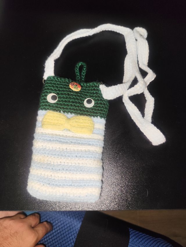 Custodia per cellulare Crochet Bear