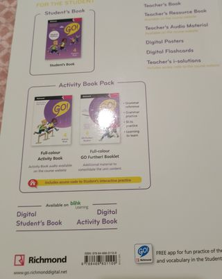Libro de inglés de 4 primaria 
