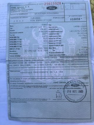 ford fusion 2003
