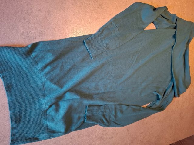 Maglia pesante invernale verde smeraldo S/M