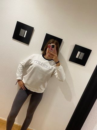 Sudadera Carhartt Blanca