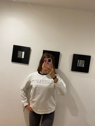Sudadera Carhartt Blanca