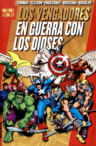 Marvel Gold Vengadores En Guerra con los Dioses.
