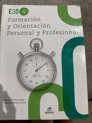 Formación y orientación personal y profesional ...