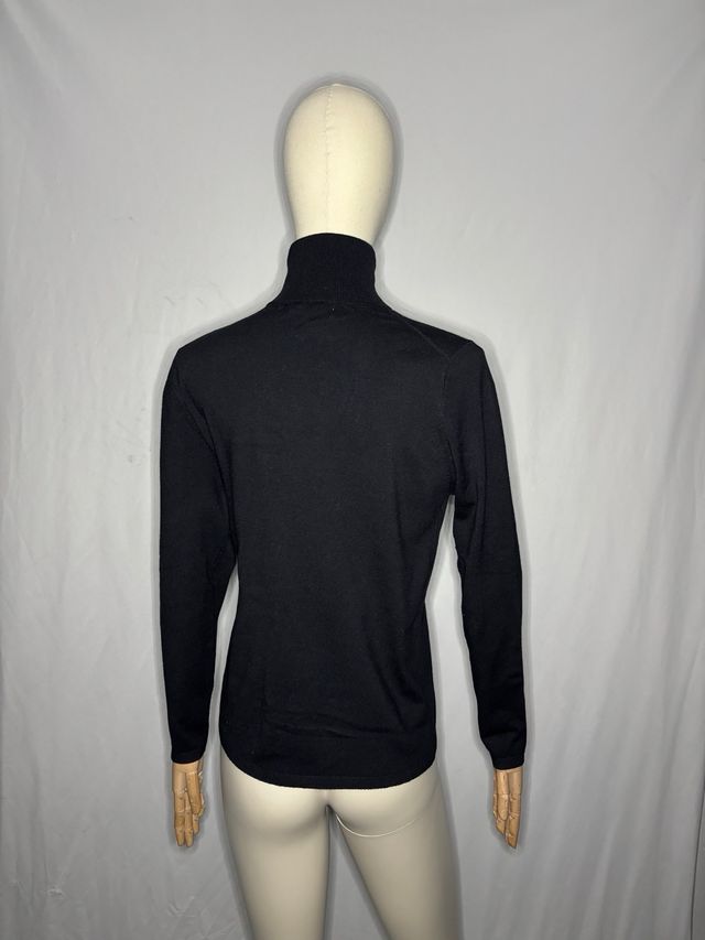 Jersey cuello alto Sfera negro