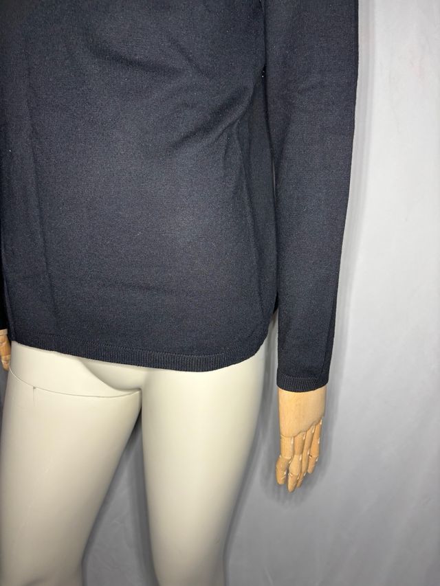 Jersey cuello alto Sfera negro