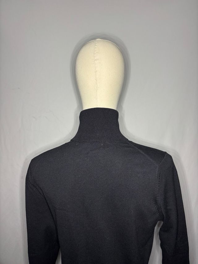 Jersey cuello alto Sfera negro