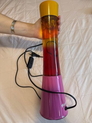 Lámpara de cristal degradado
