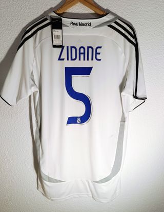 Camiseta Zidane champions futbol retro vintage T.L