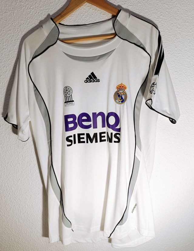 Camiseta Zidane champions futbol retro vintage T.L
