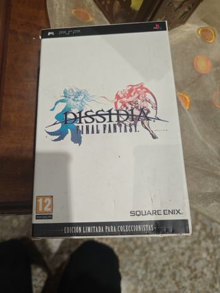 Caja dissidia Final Fantasy PSP  Coleccionista
