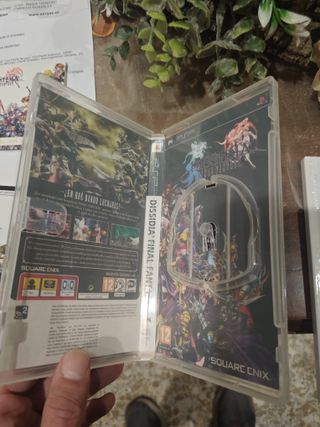 Caja dissidia Final Fantasy PSP  Coleccionista