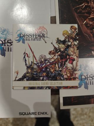 Caja dissidia Final Fantasy PSP  Coleccionista