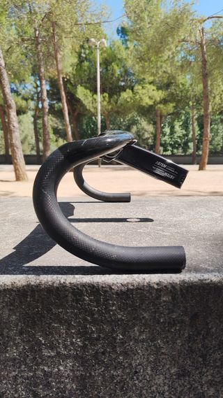 Manillar Aero Look Carbono + potencia