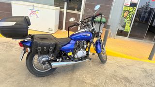 Kawasaki Eliminator 125 Azul o cambio por coche