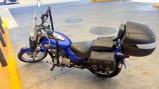 Kawasaki Eliminator 125 Azul o cambio por coche