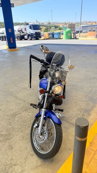 Kawasaki Eliminator 125 Azul o cambio por coche