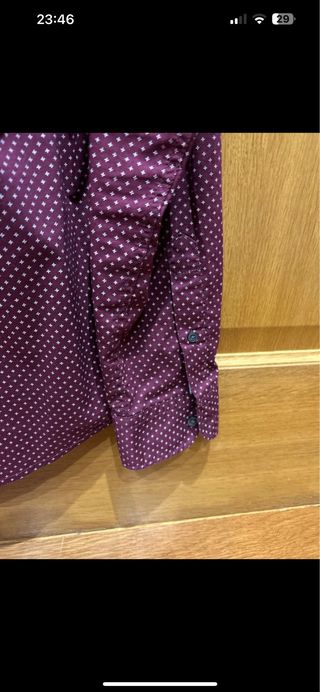 Camisa Springfield Roja Estampada