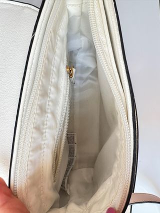 Borsetta bianca con tracolla