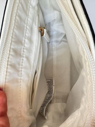 Borsetta bianca con tracolla