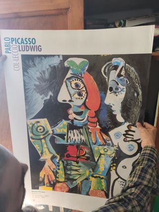 Póster Picasso Ludwig Museu Picasso Barcelona