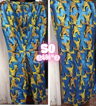 Vestido de Wax vibrantes recién hechos