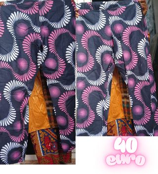 Vestido de Wax vibrantes recién hechos
