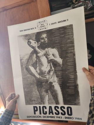 Póster Picasso Exposición Diciembre 1983