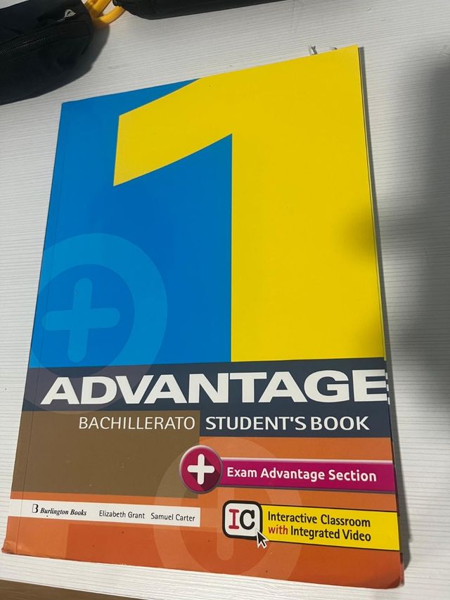 Bachillerato advantage student's book  y workbook