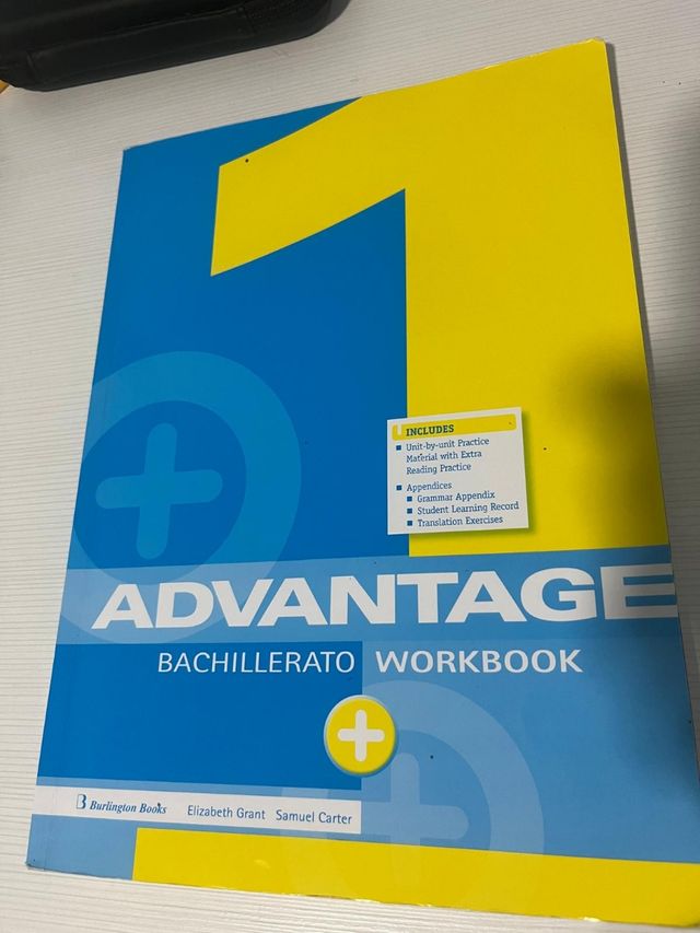 Bachillerato advantage student's book  y workbook