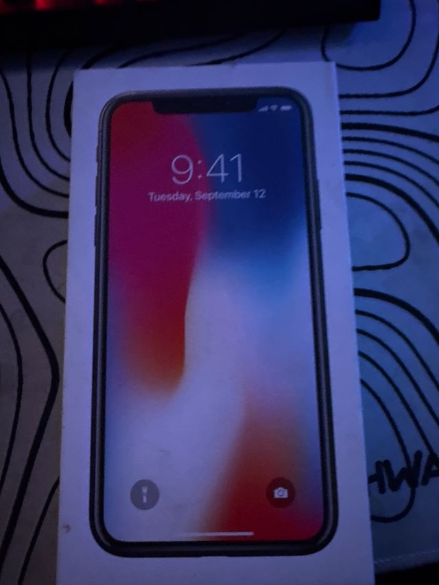 Custodia per iPhone X grigia