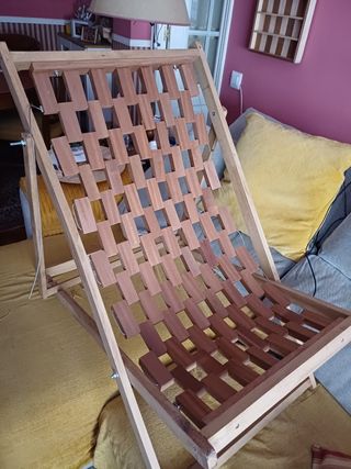 Hamaca de roble y sapelly