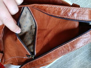 Mochila - bolso cuero