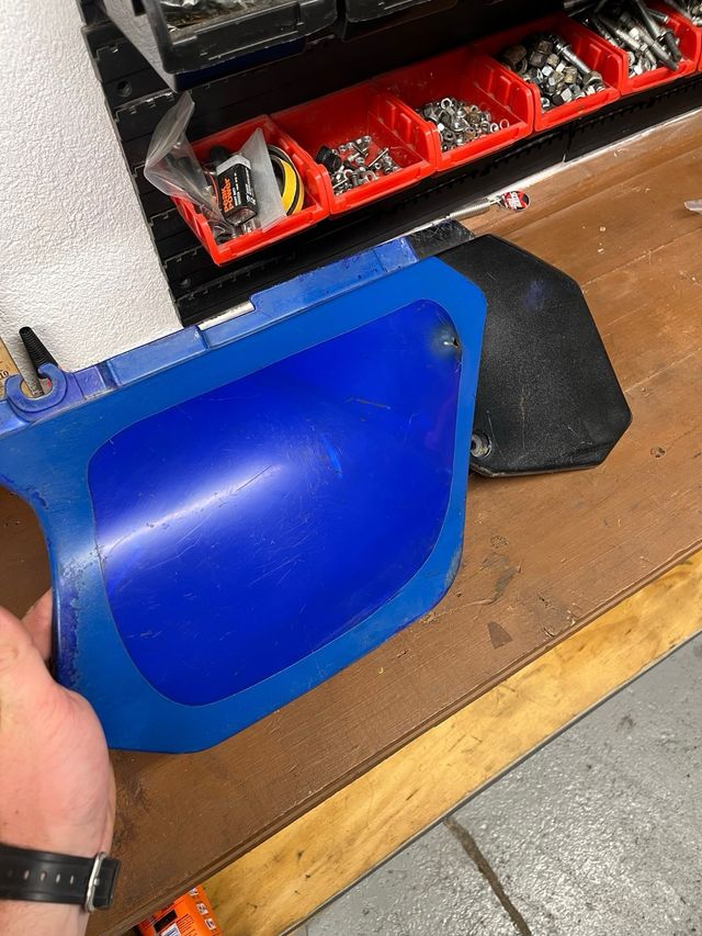 Plásticos Laterales Yamaha DT 125 R 2001 Original