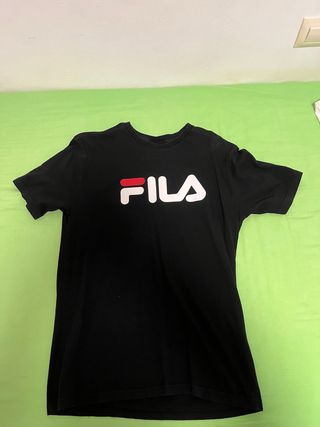 Camiseta Fila Negra