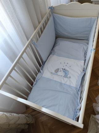 Cuna Ikea Hensvik Blanca