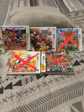 Confezione da 5 giochi per Nintendo 3DS
