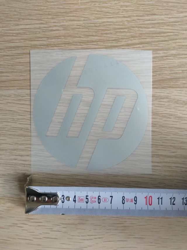 Parche HP gris 10 cms. para Real Madrid