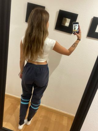 Pantalón de chándal Adidas azul