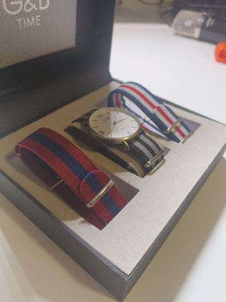 Reloj G&B con correas intercambiables